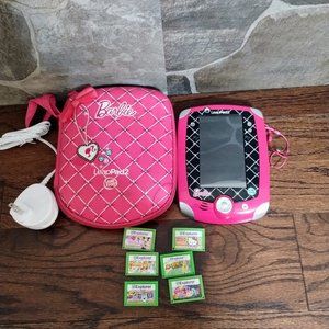 LeapFrog LeapPad2 Barbie Tablet, Case, and 6 Games Bundle